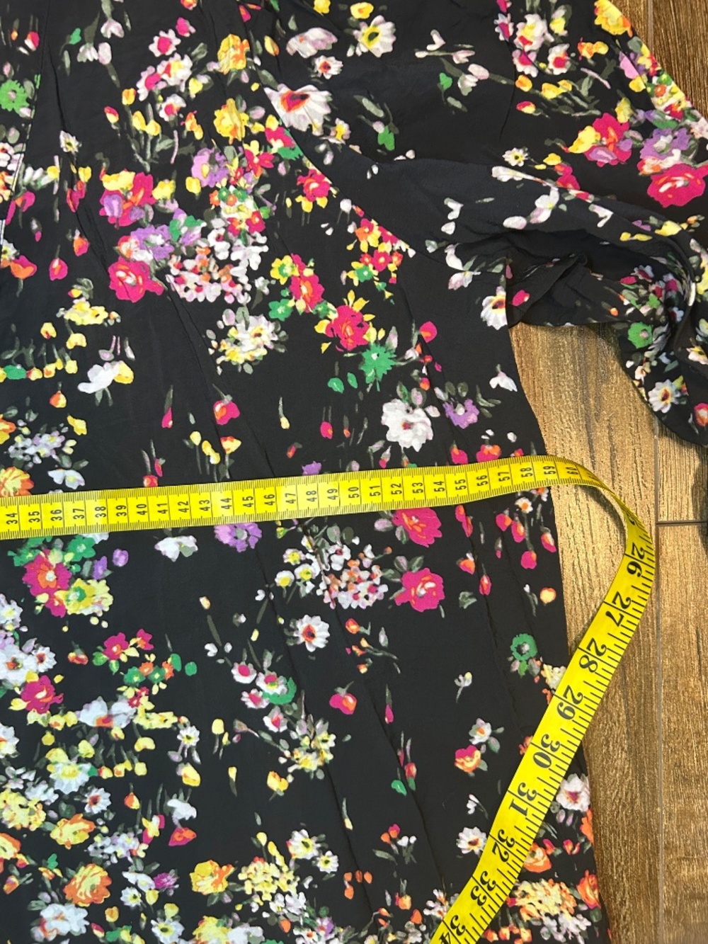 H&M Black Floral Maxi Dress - Picture 12 of 14